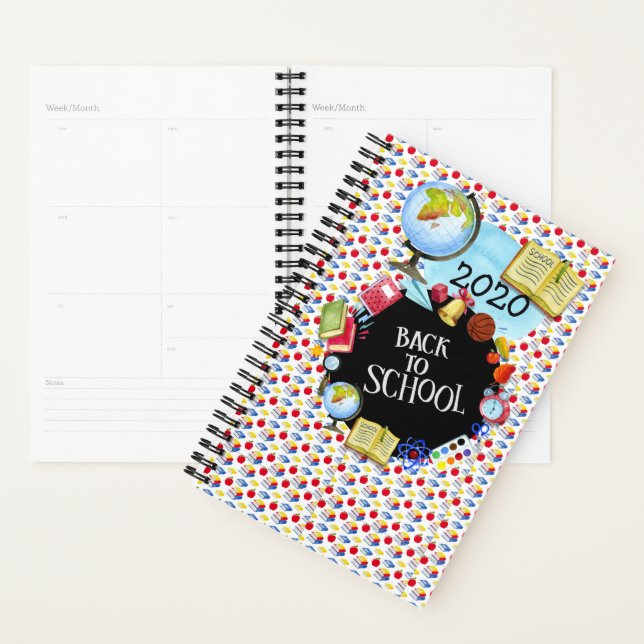 Calendrier Annuel des Enseignants (Devant avec enveloppe)