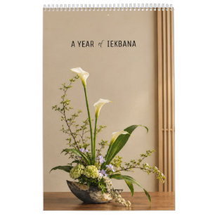 Calendrier annuel d'Ikebana