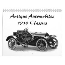 Antique Automobiles - 1910 Classic Auto Designs