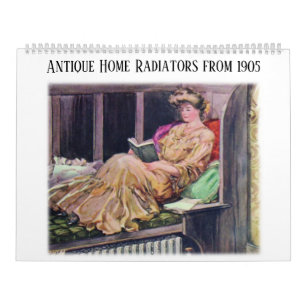 Calendrier Antique Home - Radiateurs Vintages 1905