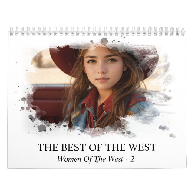 Calendrier *~* AP59 Femmes Femme Wild West Cowgirl 2 Calendri (Protection)