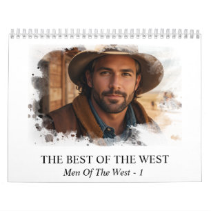 Calendrier *~* AP59 Hommes Homme Wild West Cowboy 1 Calendrie