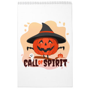 Calendrier Appel d'Halloween de l'Esprit