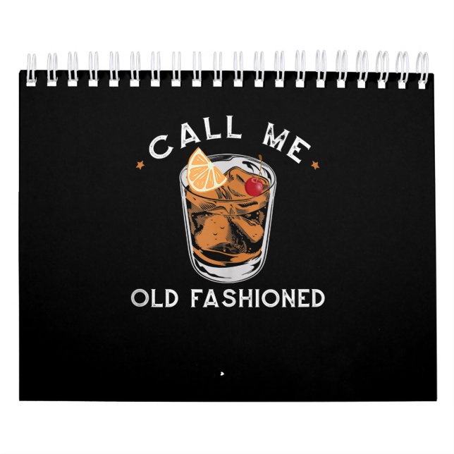 Calendrier Appelez-moi Whiskey Boire Cocktail (Protection)