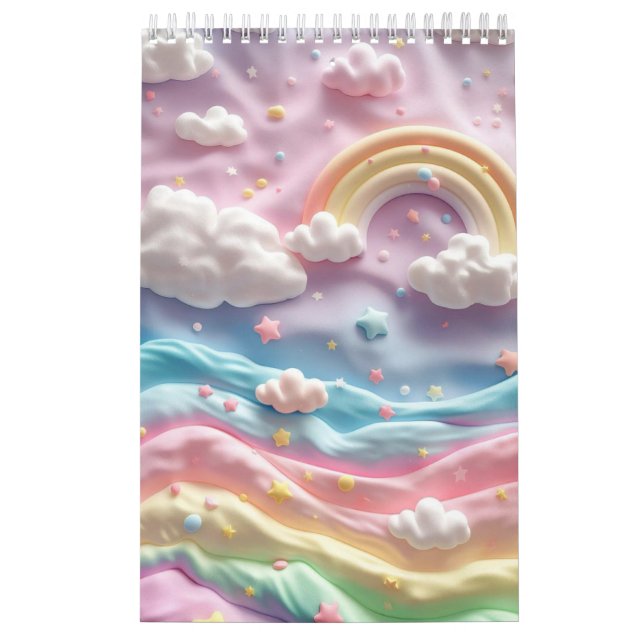 calendrier arc-en-ciel marshmallow (Protection)