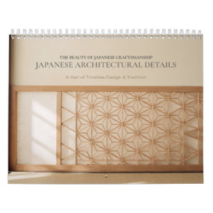 Calendrier Architecture Japonaise Traditionnelle 