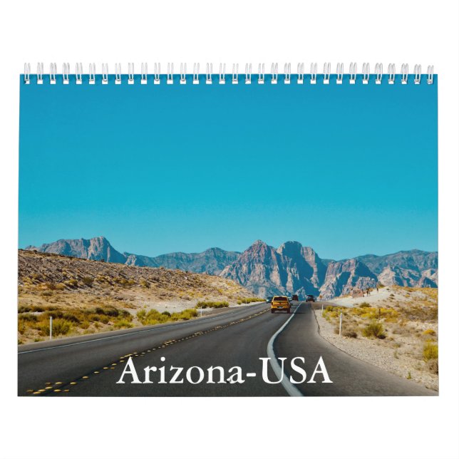 Calendrier Arizona-USA (Protection)