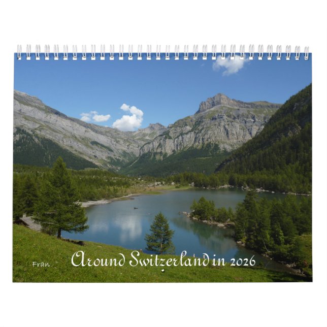 Calendrier around Switzerland in 2026 (Protection)