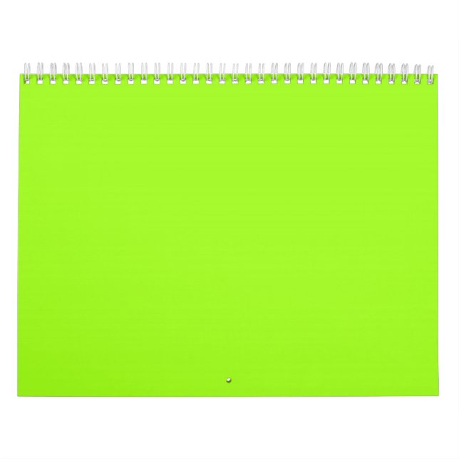 Calendrier Arrière - plans verts de Chartreuse sur un calendr (Protection)