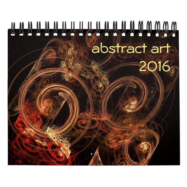 Calendrier Art Abstrait moderne 2016 (Protection)