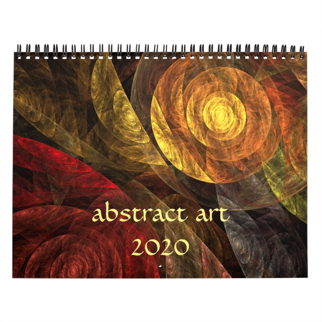 Calendrier Art Abstrait moderne 2020 (Protection)
