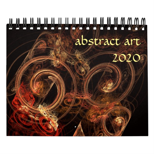 Calendrier Art abstrait moderne 2020 (Protection)