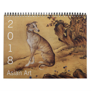 Calendrier Art asiatique chinois Zodiac Animaux signes person