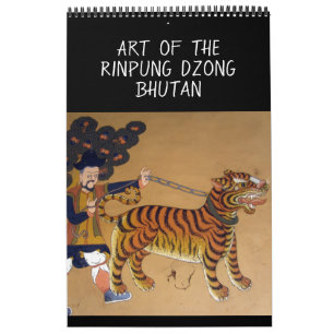 Calendrier art bhoutanais de rinpung