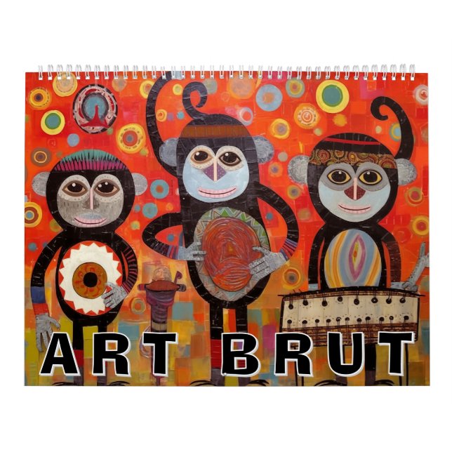 Calendrier Art Brut Calendar (Protection)