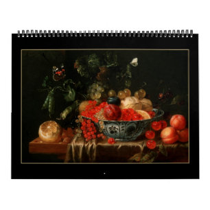 Calendrier Art de nature morte vintage 14 images 2