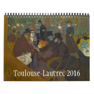 Calendrier Art de Toulouse-Lautrec