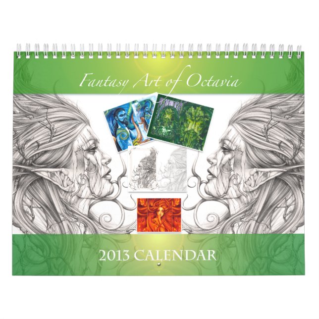 Calendrier Art d'imaginaire d'Octavia 2013 (Protection)