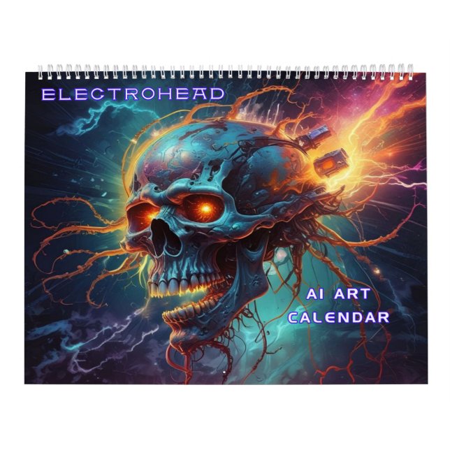 Calendrier Art Electrohead AI (Protection)