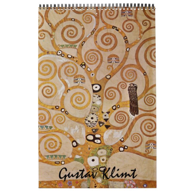 Calendrier Art moderne Gustav Klimt, Art nouveau Vintage (Protection)