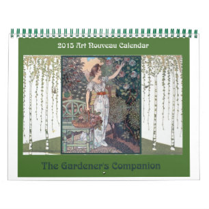 Calendrier Art nouveau 2015 : Un compagnon de jard