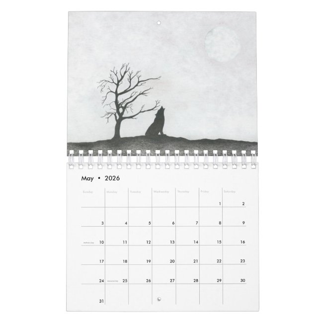 Calendrier Art par Miranda Sue Hartmann (Mai 2026)