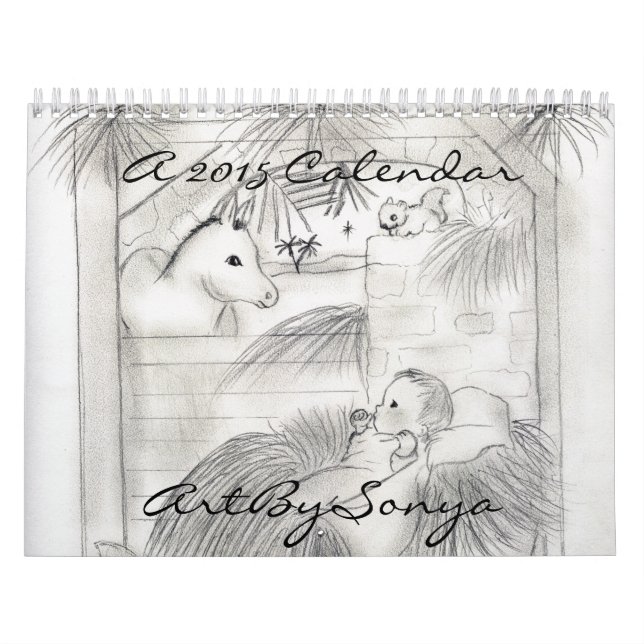 Calendrier ArtBySonya 2015 - Oma (Protection)