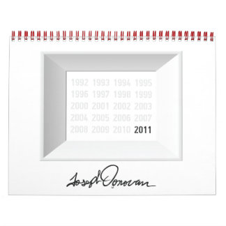 Calendrier artistique 2011 de Joe