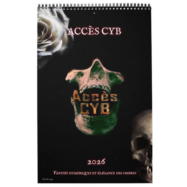 Calendrier artistique 2026 – Accès CYB (Protection)