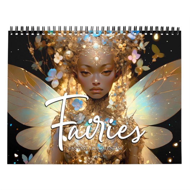 Calendrier artistique 2026 Fairies 5 Imaginaires (Protection)