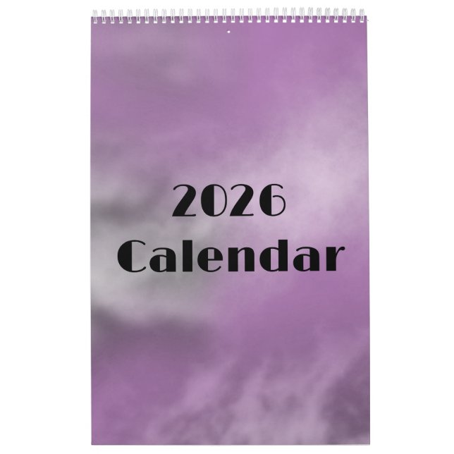 Calendrier artistique Abstrait (Protection)