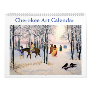 Calendrier artistique Cherokee