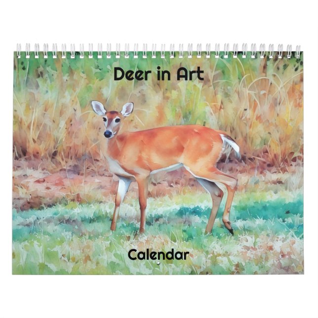 Calendrier artistique de cerfs (Protection)