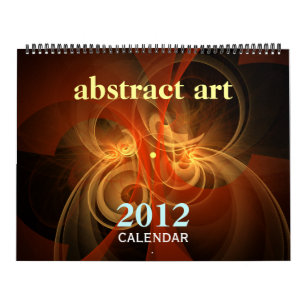 Calendrier artistique de l'art Abstrait 2012 (énor