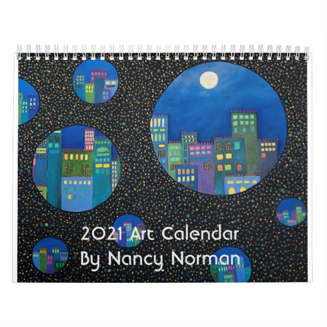 Calendrier artistique de Nancy Norman 2021 (Protection)