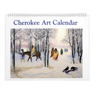 Calendrier artistique des Cherokees