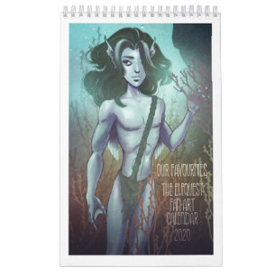 Calendrier artistique des fans Elfquest 2020