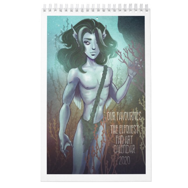 Calendrier artistique des fans Elfquest 2020 (Protection)