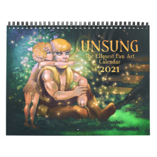 Calendrier artistique des fans Elfquest 2021