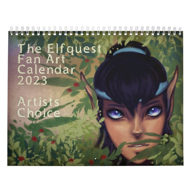 Calendrier artistique des fans Elfquest 2023 (Protection)