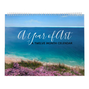 Calendrier artistique d'une année d'art numériqu