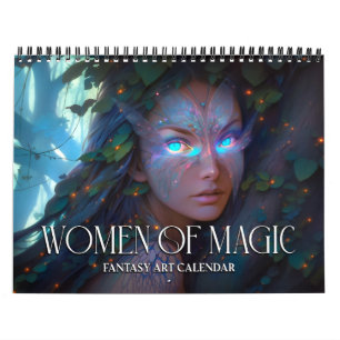 Calendrier Artistique Femmes De Magie 6 Imaginaire