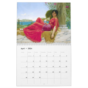 Calendrier artistique John William Godward