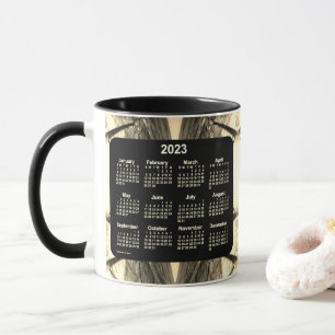 Calendrier artistique Sepia Neon 2023 par Janz Mug