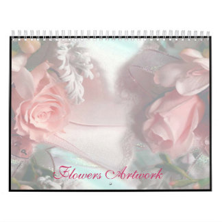 Calendrier Artwork des fleurs