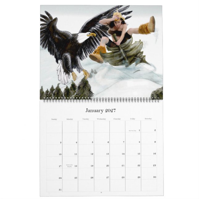 Calendrier Arual Elf 2014 (Jan 2027)