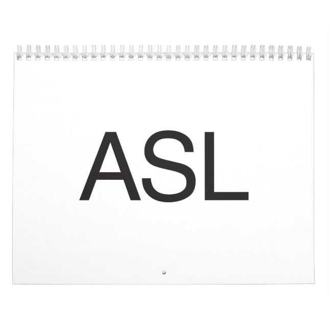 Calendrier Asl (Protection)