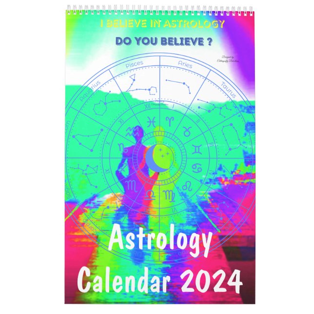 Calendrier astrologique 2024 (Dos)