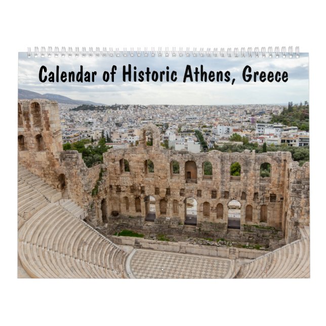 Calendrier Athènes, Grèce (Protection)
