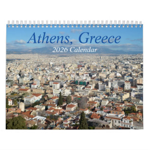 Calendrier Athènes Grèce 2026